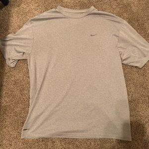 Grey Vintage Nike Dri-Fit Tee